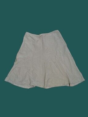 East 5th Neutral Beige A-Line Skirt